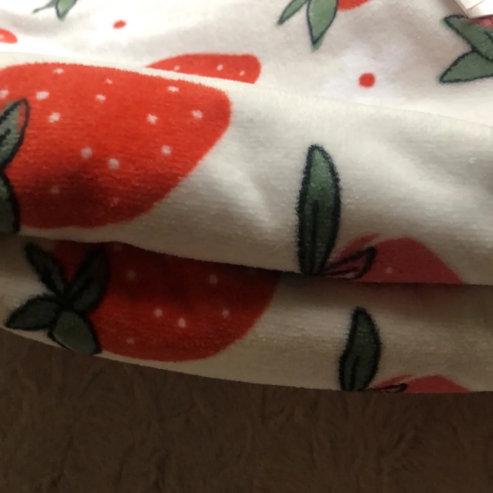 Envogue STRAWBERRY Cotton Bath Towels s/2
